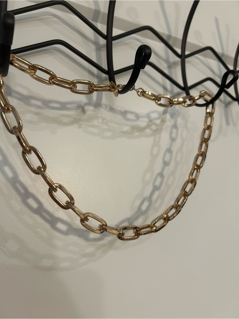 Aldo Gold-Tone Oval Link Necklace